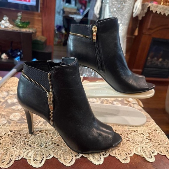 Marc Fisher Shoes - Marc Fisher "Serenity" Peep-Toe Booties